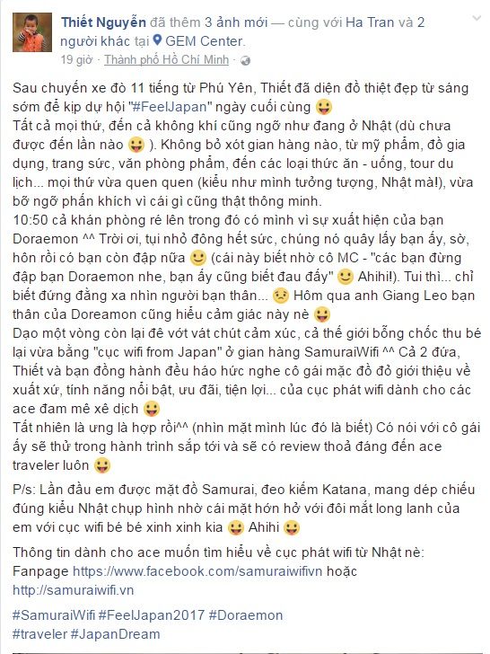 Những chia sẻ của khách tham dự